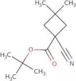 tert-Butyl 1-cyano-3,3-dimethylcyclobutane-1-carboxylate