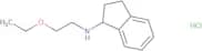 N-(2-Ethoxyethyl)-2,3-dihydro-1H-inden-1-amine hydrochloride
