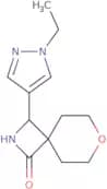 3-(1-Ethyl-1H-pyrazol-4-yl)-7-oxa-2-azaspiro[3.5]nonan-1-one