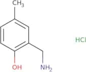 2-(Aminomethyl)-4-methylphenol hydrochloride