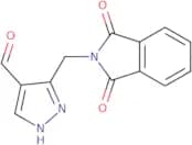 3-[(1,3-Dioxo-2,3-dihydro-1H-isoindol-2-yl)methyl]-1H-pyrazole-4-carbaldehyde