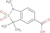 1,​3-​dihydro-​1,​3,​3-​trimethyl-2,​1-​benzisothiazole-​5-​carboxylic acid 2,​2-​dioxide