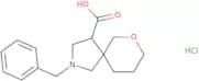 2-Benzyl-7-oxa-2-azaspiro[4.5]decane-4-carboxylic acid hydrochloride