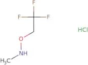 Methyl(2,2,2-trifluoroethoxy)amine hydrochloride