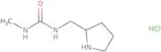 3-Methyl-1-[(pyrrolidin-2-yl)methyl]urea hydrochloride