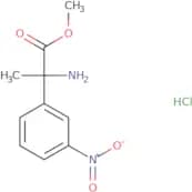Methyl 2-amino-2-(3-nitrophenyl)propanoate hydrochloride