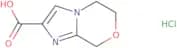 5H,6H,8H-Imidazo[2,1-c][1,4]oxazine-2-carboxylic acid hydrochloride