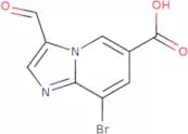 8-Bromo-3-formylimidazo[1,2-a]pyridine-6-carboxylic acid