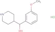 (3-Methoxyphenyl)(piperidin-4-yl)methanol hydrochloride