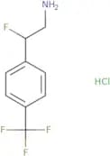 2-Fluoro-2-[4-(trifluoromethyl)phenyl]ethan-1-amine hydrochloride
