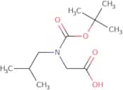 2-{[(tert-butoxy)carbonyl](2-methylpropyl)amino}acetic acid