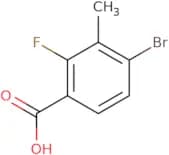 4-Bromo-2-fluoro-3-methylbenzoic acid