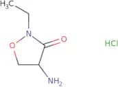 4-Amino-2-ethyl-1,2-oxazolidin-3-one hydrochloride