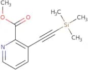 Methyl 3-[2-(trimethylsilyl)ethynyl]pyridine-2-carboxylate