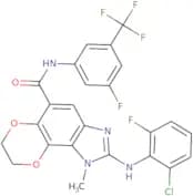 2-((2-Chloro-6-fluorophenyl)amino)-N-(3-fluoro-5-(trifluoromethyl)phenyl)-1-methyl-7,8-dihydro-1H-…