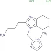 3-{1-[(1-Methyl-1H-imidazol-2-yl)methyl]-4,5,6,7-tetrahydro-1H-1,3-benzodiazol-2-yl}propan-1-amine…