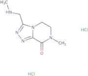 7-Methyl-3-[(methylamino)methyl]-5H,6H,7H,8H-[1,2,4]triazolo[4,3-a]pyrazin-8-one dihydrochloride