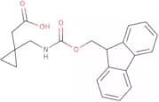 2-{1-[({[(9H-Fluoren-9-yl)methoxy]carbonyl}amino)methyl]cyclopropyl}acetic acid
