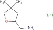 (4,4-Dimethyloxolan-2-yl)methanamine hydrochloride