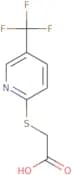 2-{[5-(Trifluoromethyl)pyridin-2-yl]sulfanyl}acetic acid