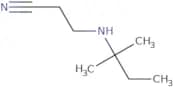 3-[(2-Methylbutan-2-yl)amino]propanenitrile