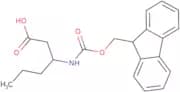(3R)-3-({[(9H-Fluoren-9-yl)methoxy]carbonyl}amino)hexanoic acid