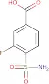 3-Fluoro-4-sulphamoylbenzoic acid