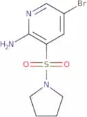5-Bromo-3-(pyrrolidine-1-sulfonyl)pyridin-2-amine