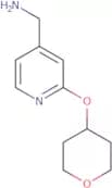 [2-(Oxan-4-yloxy)pyridin-4-yl]methanamine