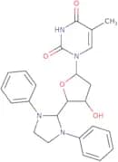 5'-Deoxy-5'-(1,3-diphenyl-2-imidazolidinyl)thymidine