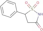 5-Phenylisothiazolidin-3-one 1,1-dioxide