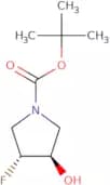 tert-Butyl (3R,4R)-3-Fluoro-4-hydroxypyrrolidine-1-carboxylate