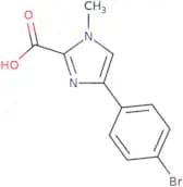 4-(4-Bromophenyl)-1-methyl-1H-imidazole-2-carboxylic acid