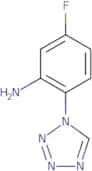 5-Fluoro-2-(1H-tetraazol-1-yl)aniline