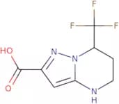 7-(Trifluoromethyl)-4H,5H,6H,7H-pyrazolo[1,5-a]pyrimidine-2-carboxylic acid
