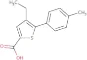 4-Ethyl-5-(4-methylphenyl)thiophene-2-carboxylic acid