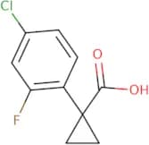 1-(4-Chloro-2-fluorophenyl)cyclopropane-1-carboxylic acid