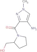 [1-(4-Amino-1-methyl-1H-pyrazole-3-carbonyl)pyrrolidin-2-yl]methanol