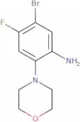5-Bromo-4-fluoro-2-(morpholin-4-yl)aniline