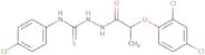 1-(2-(2,4-dichlorophenoxy)propionyl)-4-(4-chlorophenyl)thiosemicarbazide