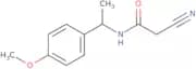 2-Cyano-N-[1-(4-methoxyphenyl)ethyl]acetamide