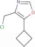 4-(Chloromethyl)-5-cyclobutyl-1,3-oxazole