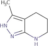 3-Methyl-1H,4H,5H,6H,7H-pyrazolo[3,4-b]pyridine