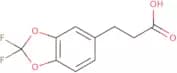 3-(2,2-Difluoro-1,3-dioxaindan-5-yl)propanoic acid