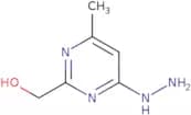 (4-Hydrazinyl-6-methylpyrimidin-2-yl)methanol