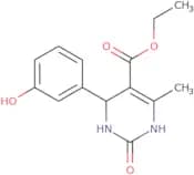 ethyl 4-(3-hydroxyphenyl)-6-methyl-2-oxo-1,2,3,4-tetrahydropyrimidine-5-carboxylate