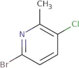 6-Bromo-3-chloro-2-methylpyridine