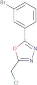2-(3-Bromophenyl)-5-(chloromethyl)-1,3,4-oxadiazole