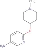 6-[(1-Methylpiperidin-4-yl)oxy]pyridin-3-amine
