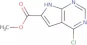 Methyl 4-chloro-7H-pyrrolo[2,3-d]pyrimidine-6-carboxylate